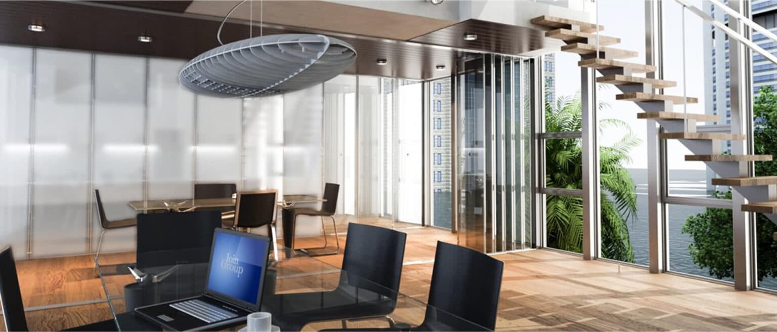 View of ElectraTint | Smart Window Tint | Electrochromic Self Tinting Window Film